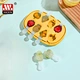 Household Food Grade Reusable 8 Hole Kids DIY Kitchen Fruit Shape Ice Mold Silicon Ice Cube Tray With Lid